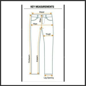👉🔴IMPORTANT🔴👈 Jeans Measurement